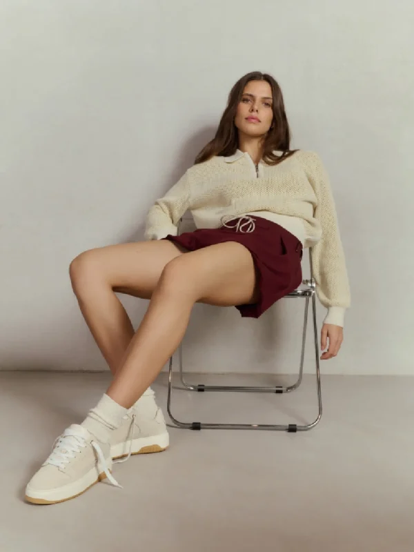 NUBIKK Basket Court Miele>DAMES Sneakers
